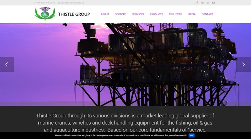 Thistle Group Website